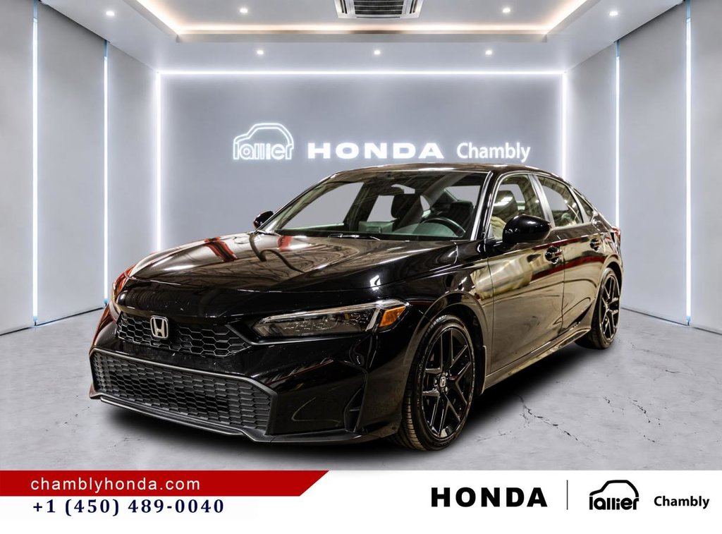 Honda Civic Sport  CARPLAY I SUNROOF I MAGS I HEATED SEATS AND STEERING WHEEL I STARTER I ACTIVE SECURITY 2026 à Montréal, Québec - 3 - w1024h768px
