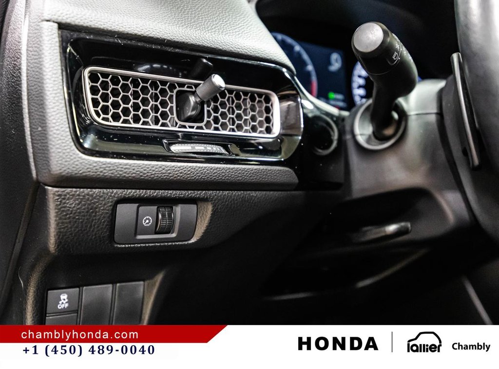 Honda Civic Sport CVT  SUNRROG I MAGS I HEATED SEATS & STEERING WHEEL I CARPLAY I  STARTER I ACTIVE SECURITY 2026 à Montréal, Québec - 21 - w1024h768px