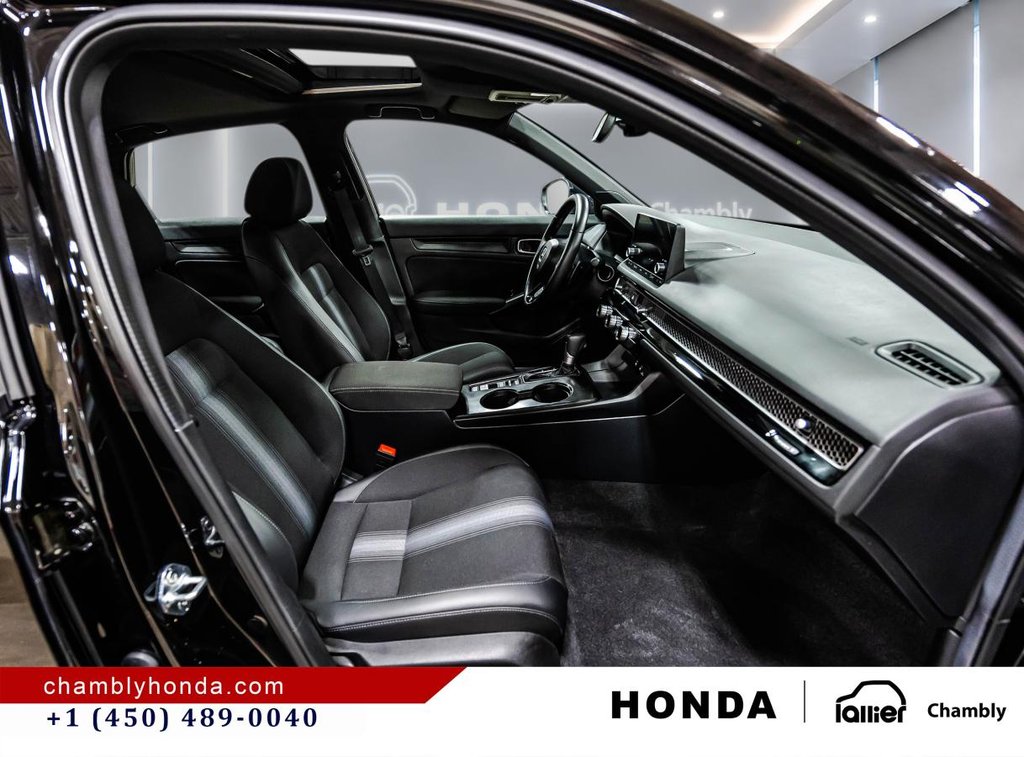 Honda Civic Sport CVT  SUNRROG I MAGS I HEATED SEATS & STEERING WHEEL I CARPLAY I  STARTER I ACTIVE SECURITY 2026 à Montréal, Québec - 17 - w1024h768px
