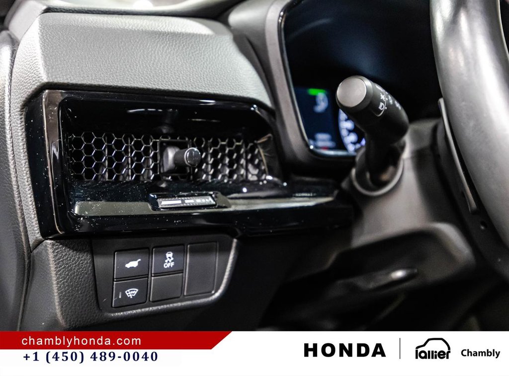 Honda CR-V Hybrid Touring AWD CARPLAY I MAGS I SUNROOD I HEATED SEATS & STEERING WHEEL I STARTER I ACTIVE SECURITY 2023 à Montréal, Québec - 23 - w1024h768px
