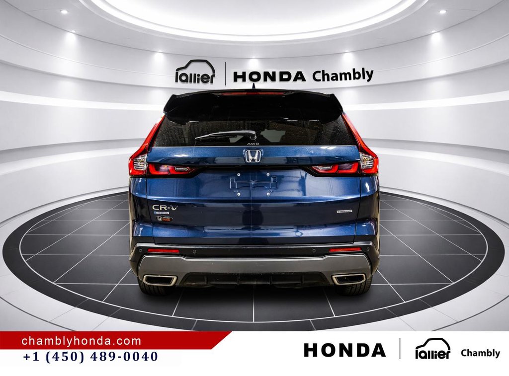 Honda CR-V Hybrid Touring AWD CARPLAY I MAGS I SUNROOD I HEATED SEATS & STEERING WHEEL I STARTER I ACTIVE SECURITY 2023 à Montréal, Québec - 6 - w1024h768px