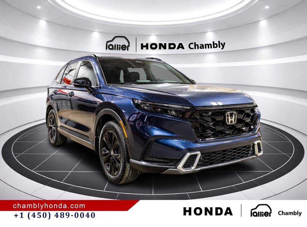 Honda CR-V Hybrid Touring AWD CARPLAY I MAGS I SUNROOD I HEATED SEATS & STEERING WHEEL I STARTER I ACTIVE SECURITY 2023 à Montréal, Québec - 9 - w1024h768px
