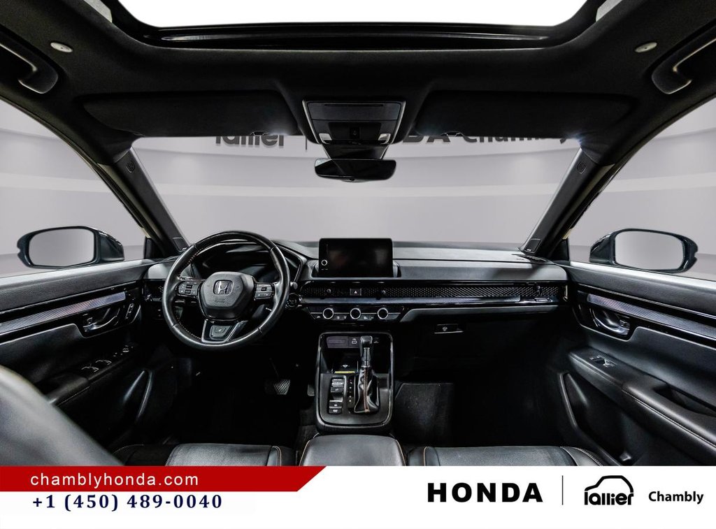 Honda CR-V Hybrid Touring AWD CARPLAY I MAGS I SUNROOD I HEATED SEATS & STEERING WHEEL I STARTER I ACTIVE SECURITY 2023 à Montréal, Québec - 15 - w1024h768px