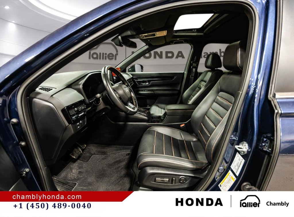 Honda CR-V Hybrid Touring AWD CARPLAY I MAGS I SUNROOD I HEATED SEATS & STEERING WHEEL I STARTER I ACTIVE SECURITY 2023 à Montréal, Québec - 21 - w1024h768px