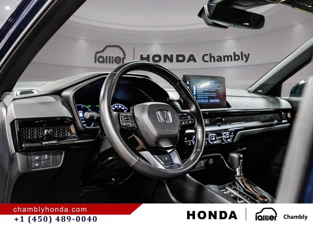 Honda CR-V Hybrid Touring AWD CARPLAY I MAGS I SUNROOD I HEATED SEATS & STEERING WHEEL I STARTER I ACTIVE SECURITY 2023 à Montréal, Québec - 22 - w1024h768px