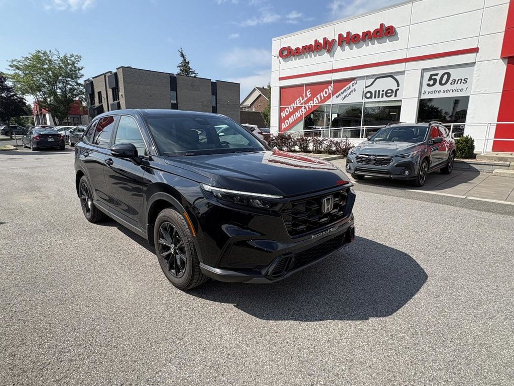 Honda CR-V Hybrid EX-L AWD LEATHER I SUNROOF I MAGS I CARPLAY I HEATED SEATS AND STEERING WHEEL I ACTIVE SECURITY 2025 à Montréal, Québec - 1 - w1024h768px