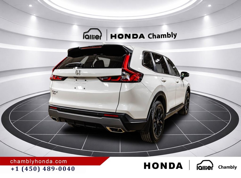 2025 Honda CR-V Hybrid EX-L AWD SUNROOF I MAGS I LEATHER I HEATED SEATS AND STEERING WHEEL I CARPLAY I ACTIVE SECURITY in Montréal, Quebec - 7 - w1024h768px