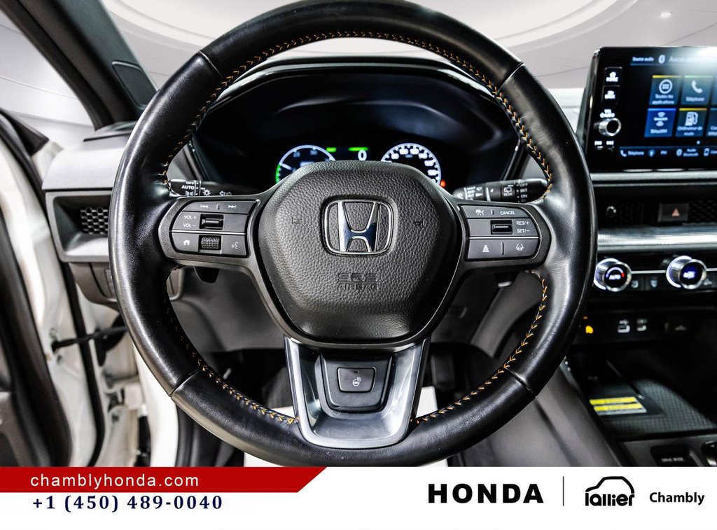 2025 Honda CR-V Hybrid EX-L AWD SUNROOF I MAGS I LEATHER I HEATED SEATS AND STEERING WHEEL I CARPLAY I ACTIVE SECURITY in Montréal, Quebec - 24 - w1024h768px