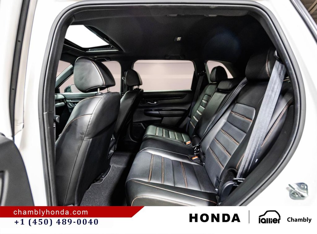 2025 Honda CR-V Hybrid EX-L AWD SUNROOF I MAGS I LEATHER I HEATED SEATS AND STEERING WHEEL I CARPLAY I ACTIVE SECURITY in Montréal, Quebec - 14 - w1024h768px