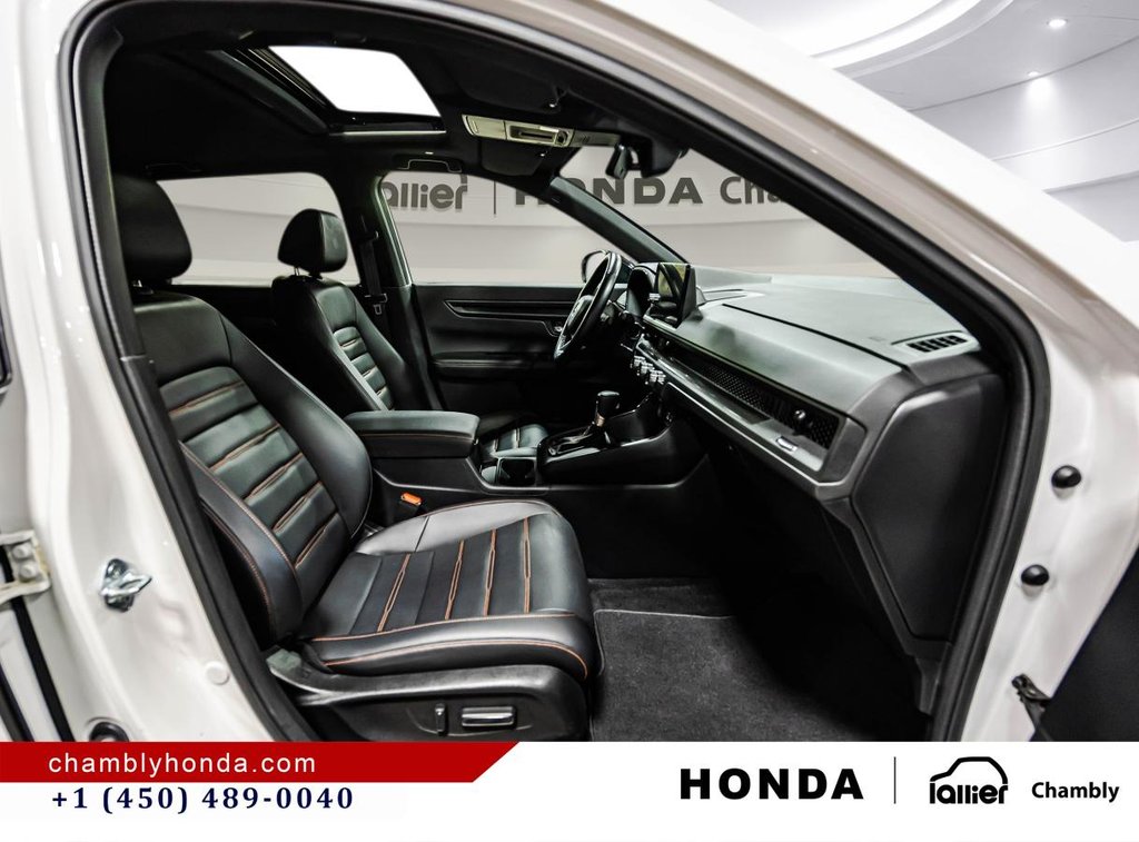 2025 Honda CR-V Hybrid EX-L AWD SUNROOF I MAGS I LEATHER I HEATED SEATS AND STEERING WHEEL I CARPLAY I ACTIVE SECURITY in Montréal, Quebec - 19 - w1024h768px