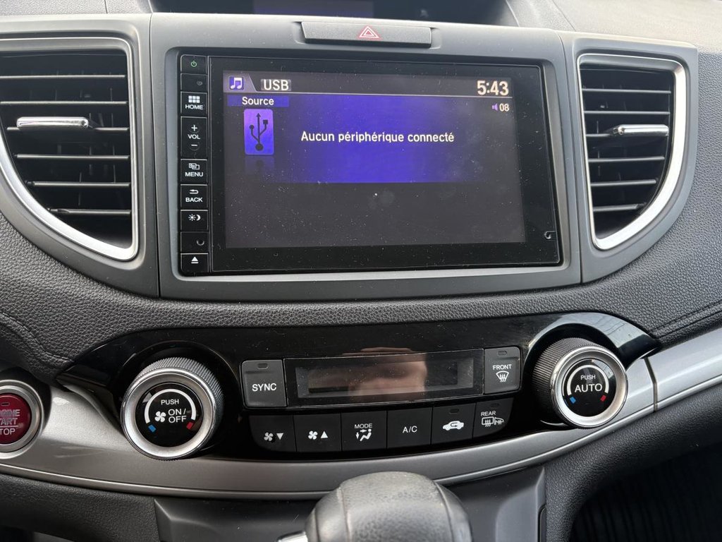2015 Honda CR-V EX AWD SUNROOF I MAGS I CAMERA I HEATED SEATS I BLUETOOTH in Montréal, Quebec - 9 - w1024h768px