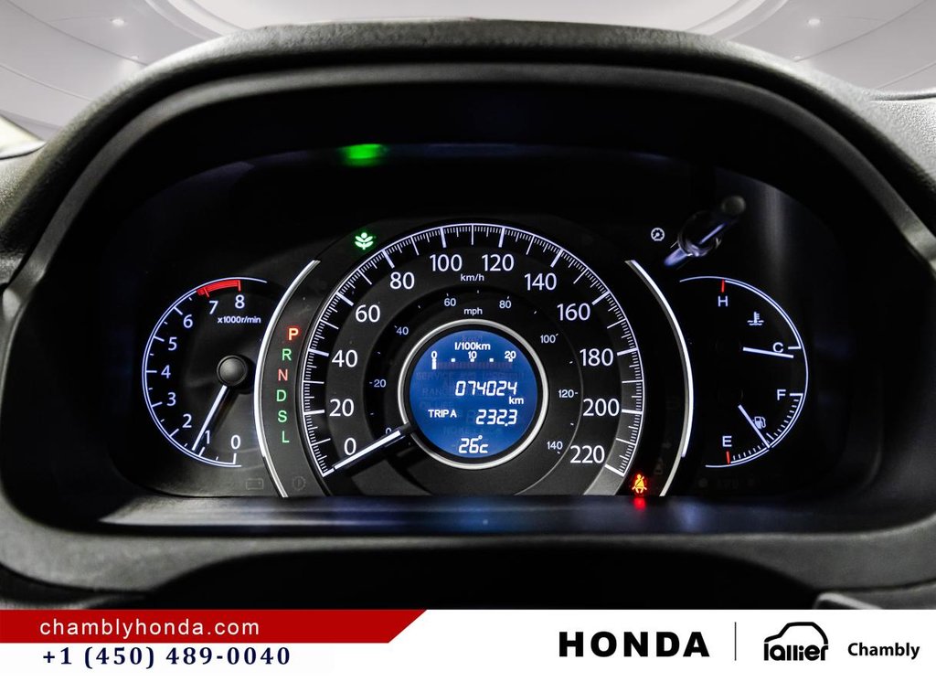 2016 Honda CR-V LX AWD I 74,000 KM !!! I MINT I LAST YEAR WITH 2.4L ENGINE I HEATED SEATS I MAGS I CAMERA in Montréal, Quebec - 22 - w1024h768px