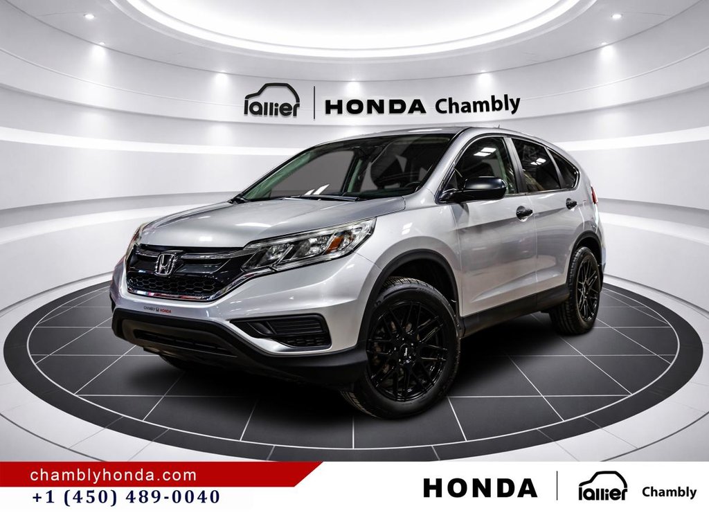 2016 Honda CR-V LX AWD I 74,000 KM !!! I MINT I LAST YEAR WITH 2.4L ENGINE I HEATED SEATS I MAGS I CAMERA in Montréal, Quebec - 1 - w1024h768px