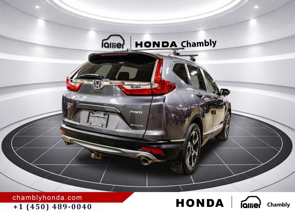 Honda CR-V Touring AWD I CARPLAY I PANORAMIC SUNROOF I LEATHER I HEATED SEATS I MAGS I STARTER 2018 à Montréal, Québec - 7 - w1024h768px