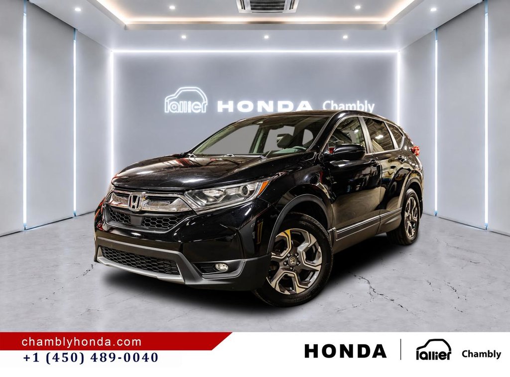 2018 Honda CR-V EX-L AWD LEATHER I SUNROOF I MAGS I HEATED SEATS I CARPLAY I DEMARREUR I SECURITE ACTIV in Montréal, Quebec - 1 - w1024h768px