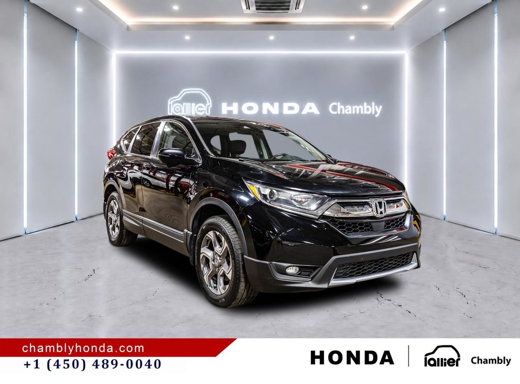 2018 Honda CR-V EX-L AWD LEATHER I SUNROOF I MAGS I HEATED SEATS I CARPLAY I DEMARREUR I SECURITE ACTIV in Montréal, Quebec - 9 - w1024h768px