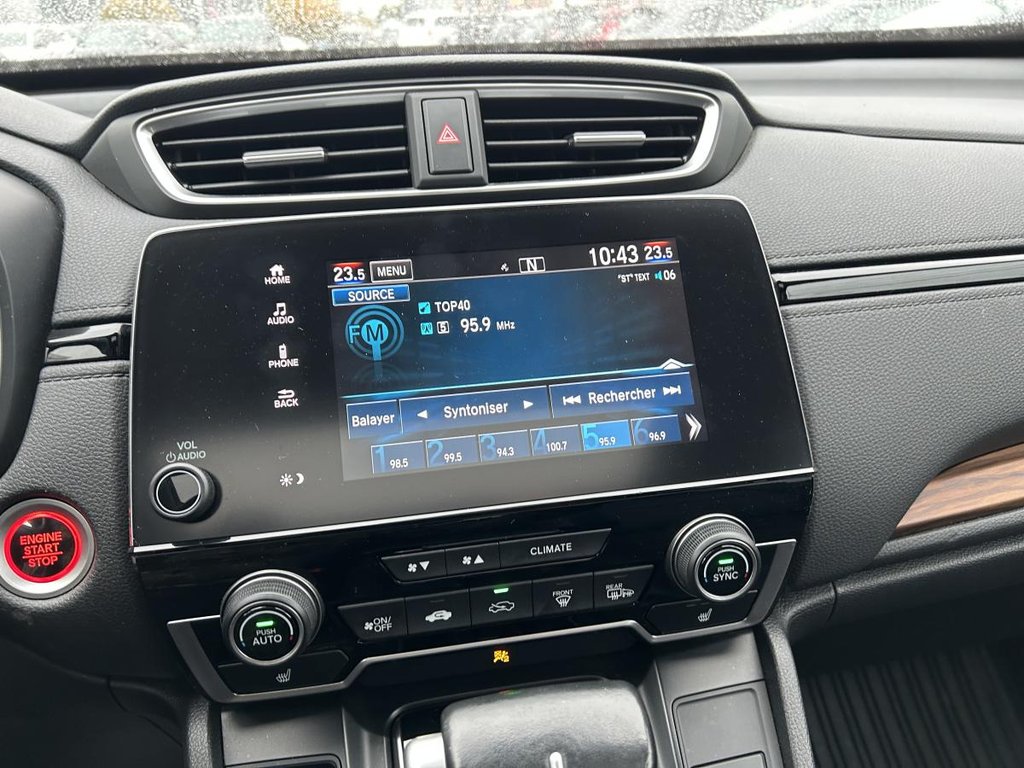 2018 Honda CR-V EX-L AWD LEATHER I SUNROOF I MAGS I HEATED SEATS I CARPLAY I DEMARREUR I SECURITE ACTIV in Montréal, Quebec - 9 - w1024h768px