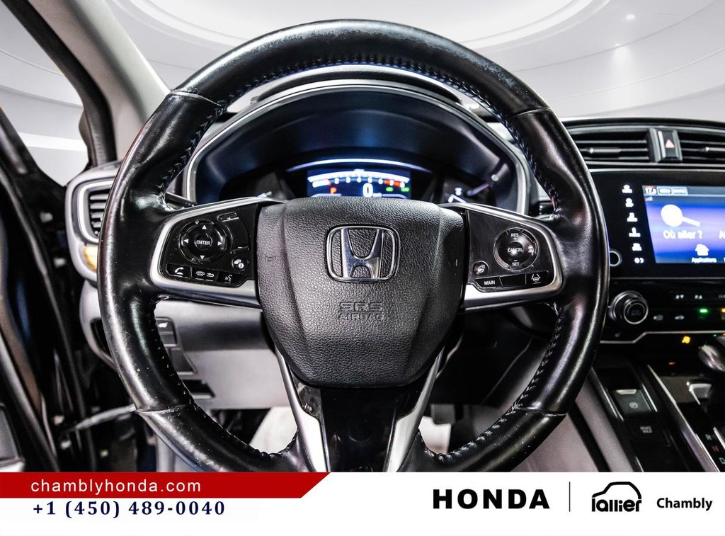 2019 Honda CR-V Touring AWD CARPLAY I SUNROOF I MAGS I STARTER I LEATHER I HETED SEATS I ACTIVE SECURITY in Montréal, Quebec - 24 - w1024h768px