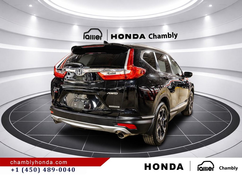 2019 Honda CR-V Touring AWD CARPLAY I SUNROOF I MAGS I STARTER I LEATHER I HETED SEATS I ACTIVE SECURITY in Montréal, Quebec - 7 - w1024h768px