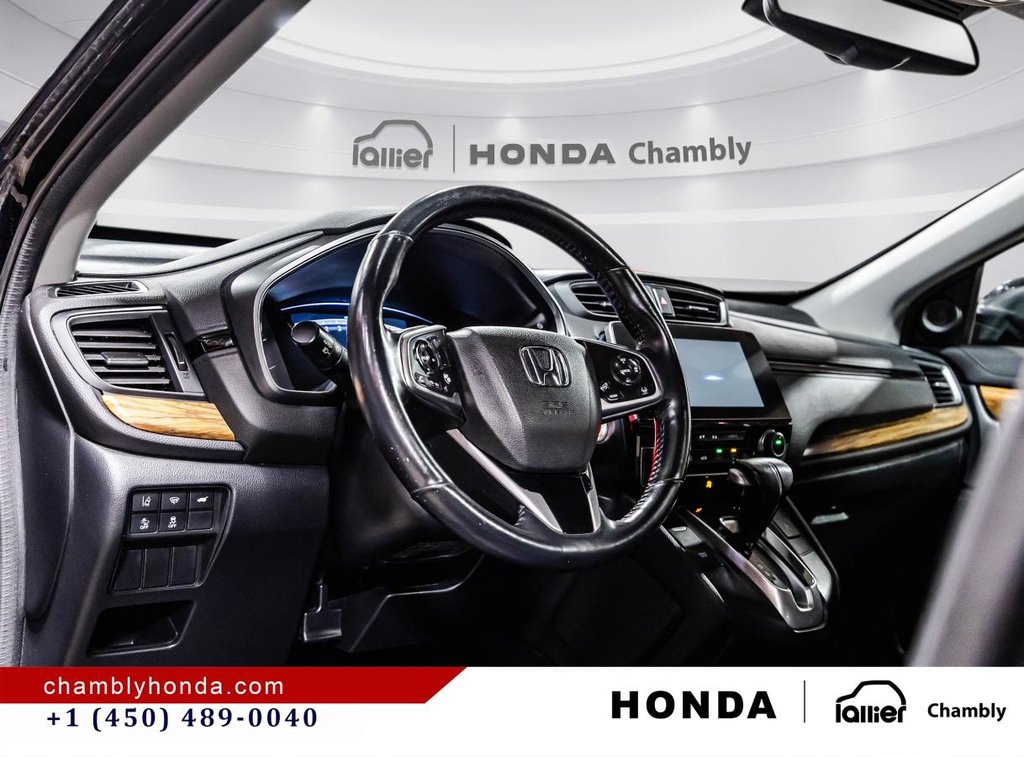 2019 Honda CR-V Touring AWD CARPLAY I SUNROOF I MAGS I STARTER I LEATHER I HETED SEATS I ACTIVE SECURITY in Montréal, Quebec - 22 - w1024h768px