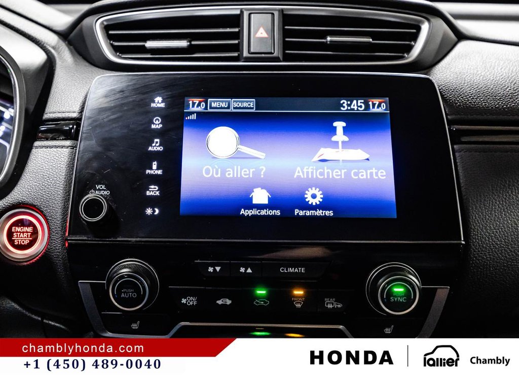 2019 Honda CR-V Touring AWD CARPLAY I SUNROOF I MAGS I STARTER I LEATHER I HETED SEATS I ACTIVE SECURITY in Montréal, Quebec - 26 - w1024h768px