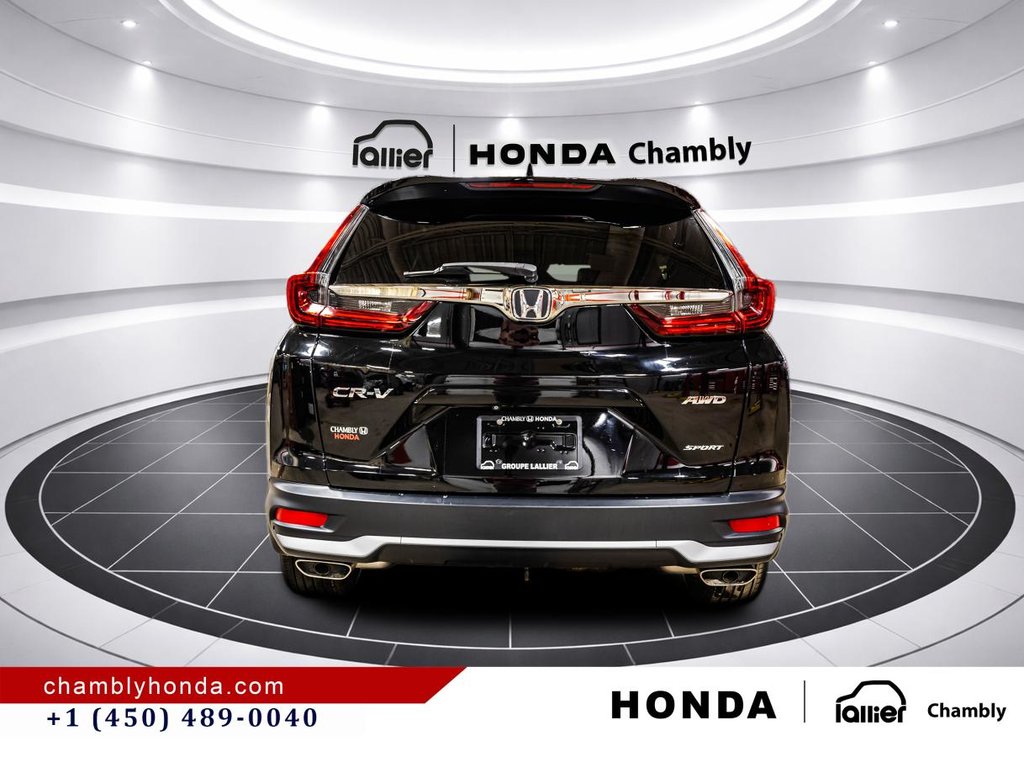2020 Honda CR-V Sport AWD CARPLAY I MAGS I SUNROOF I HEATED SEATS I STARTER I ACTIVE SECURITY in Montréal, Quebec - 6 - w1024h768px