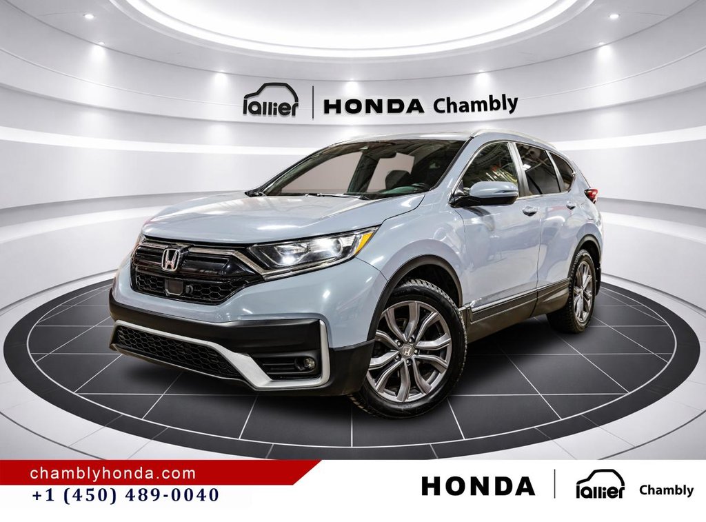 2020 Honda CR-V Sport AWD CARPLAY I MAGS I SUN ROOF I HEATED SEATS & STEERINF WHEEL I ACXTIVE SECURITY in Montréal, Quebec - 1 - w1024h768px