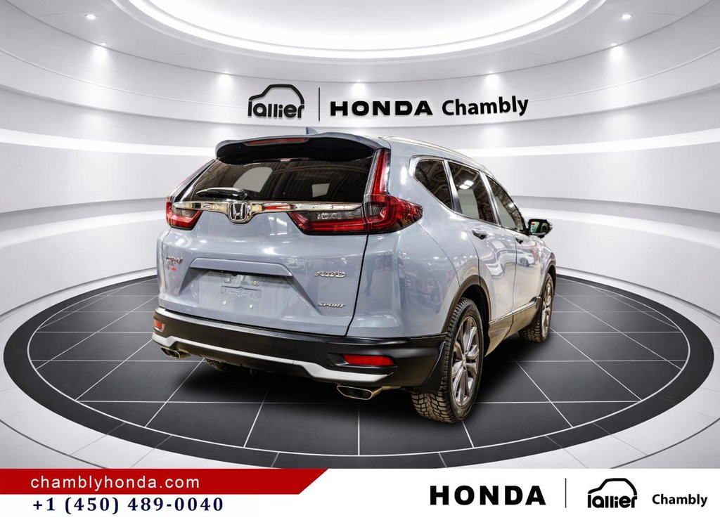 2020 Honda CR-V Sport AWD CARPLAY I MAGS I SUN ROOF I HEATED SEATS & STEERINF WHEEL I ACXTIVE SECURITY in Montréal, Quebec - 7 - w1024h768px