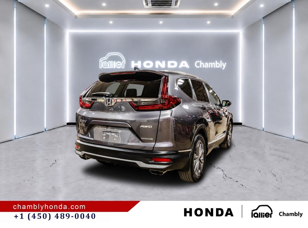 Honda CR-V Touring AWD  CARPLAY I MAGS I SUNROOF I HEATED SEATS AND STEERING WHEEL I STARTER I ACTIVE SECURITY 2020 à Montréal, Québec - 7 - w1024h768px