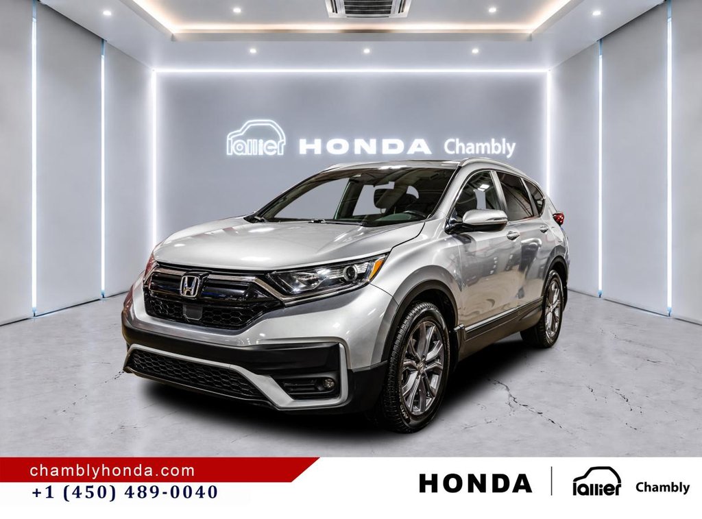 2021 Honda CR-V Sport AWD SUNROOF I MAGS I HEATED SEATS AND STEERING WHEEL I CARPLAY I STARTER I ACTIVE SECURITY in Montréal, Quebec - 3 - w1024h768px
