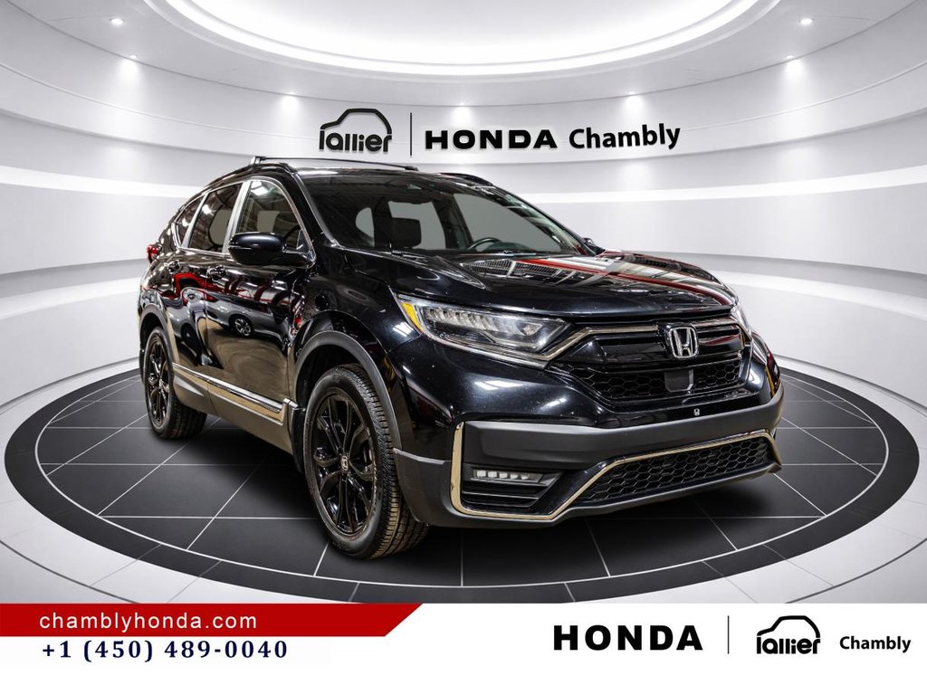 Honda CR-V Black Edition AWD I PANORAMIC SUNROOF I LEATHER I HEATED SEATS & STEERING WHEEL I STARTER I 2022 à Montréal, Québec - 9 - w1024h768px