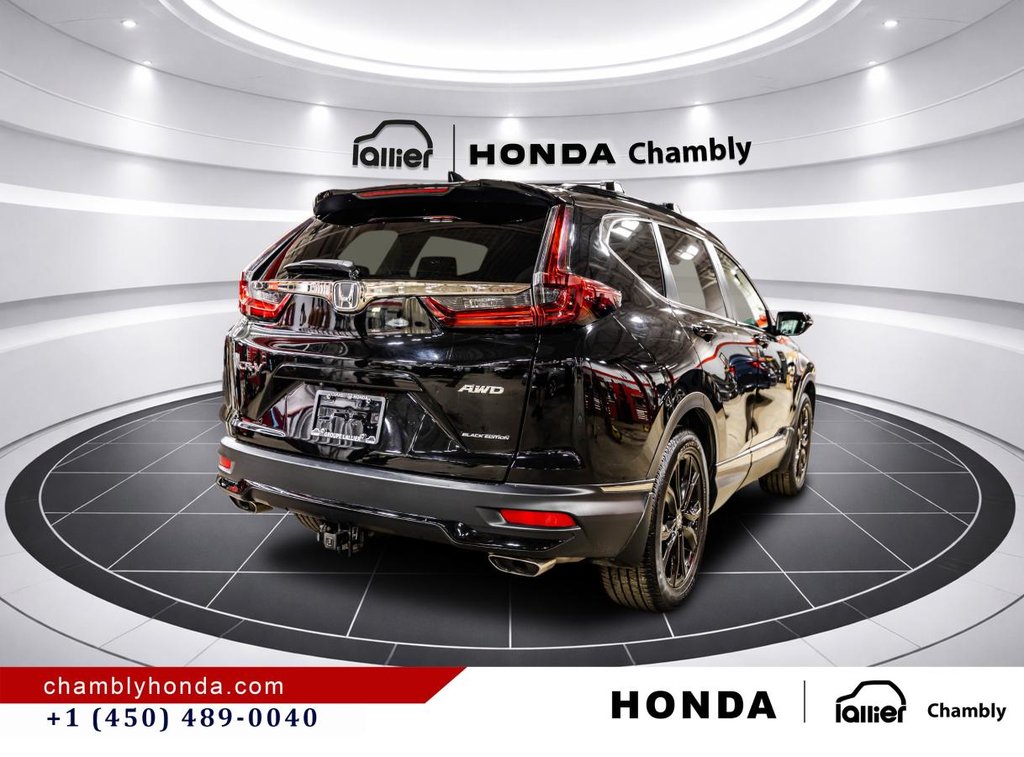 Honda CR-V Black Edition AWD I PANORAMIC SUNROOF I LEATHER I HEATED SEATS & STEERING WHEEL I STARTER I 2022 à Montréal, Québec - 7 - w1024h768px