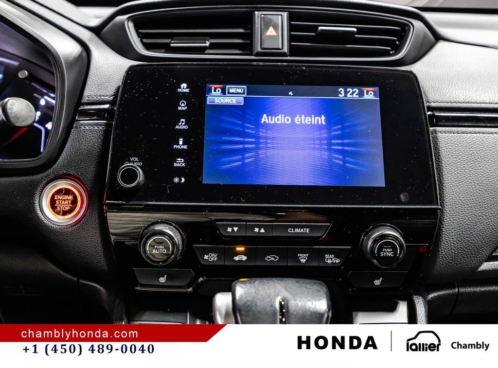 Honda CR-V Black Edition AWD I PANORAMIC SUNROOF I LEATHER I HEATED SEATS & STEERING WHEEL I STARTER I 2022 à Montréal, Québec - 27 - w1024h768px