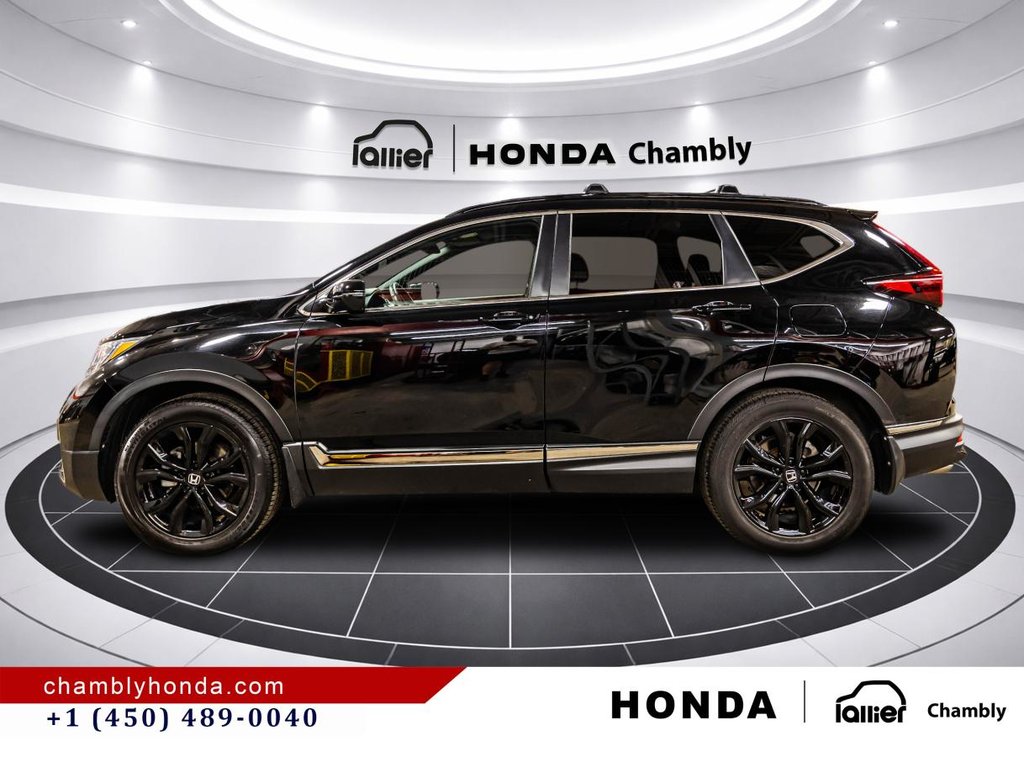 Honda CR-V Black Edition AWD I PANORAMIC SUNROOF I LEATHER I HEATED SEATS & STEERING WHEEL I STARTER I 2022 à Montréal, Québec - 4 - w1024h768px