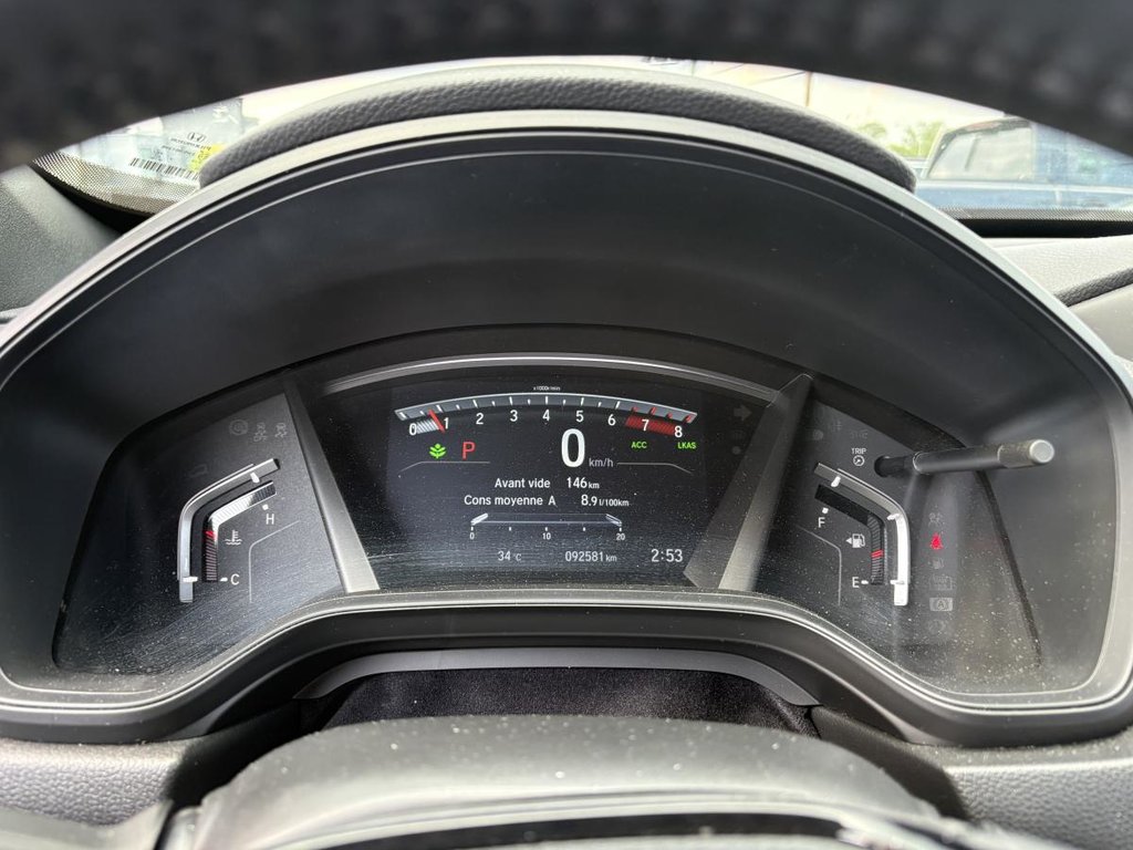 Honda CR-V Black Edition AWD I PANORAMIC SUNROOF I LEATHER I HEATED SEATS & STEERING WHEEL I STARTER I 2022 à Montréal, Québec - 9 - w1024h768px