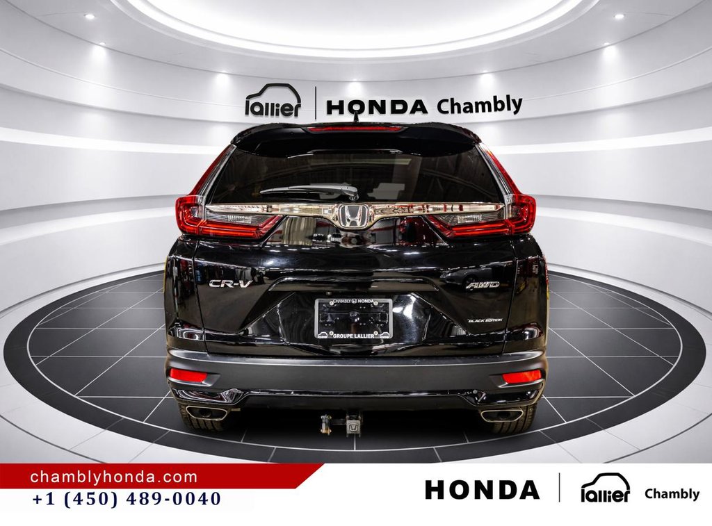 Honda CR-V Black Edition AWD I PANORAMIC SUNROOF I LEATHER I HEATED SEATS & STEERING WHEEL I STARTER I 2022 à Montréal, Québec - 6 - w1024h768px