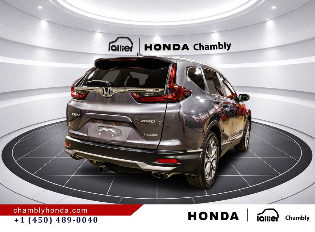 Honda CR-V Touring AWD CARPLAY I SUNROOF I MAGS I HEATED SEATS & STEERING WHEEL I  STERTER I ACTIVE SECURITY 2022 à Montréal, Québec - 7 - w1024h768px