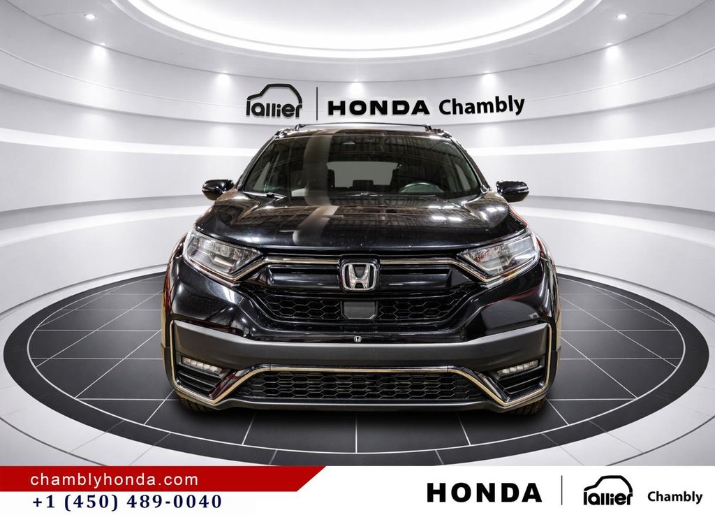 2022 Honda CR-V Black Edition AWD I PANORAMIC SUNROOF I LEATHER I HEATED SEATS & STEERING WHEEL I STARTER I in Montréal, Quebec - 2 - w1024h768px