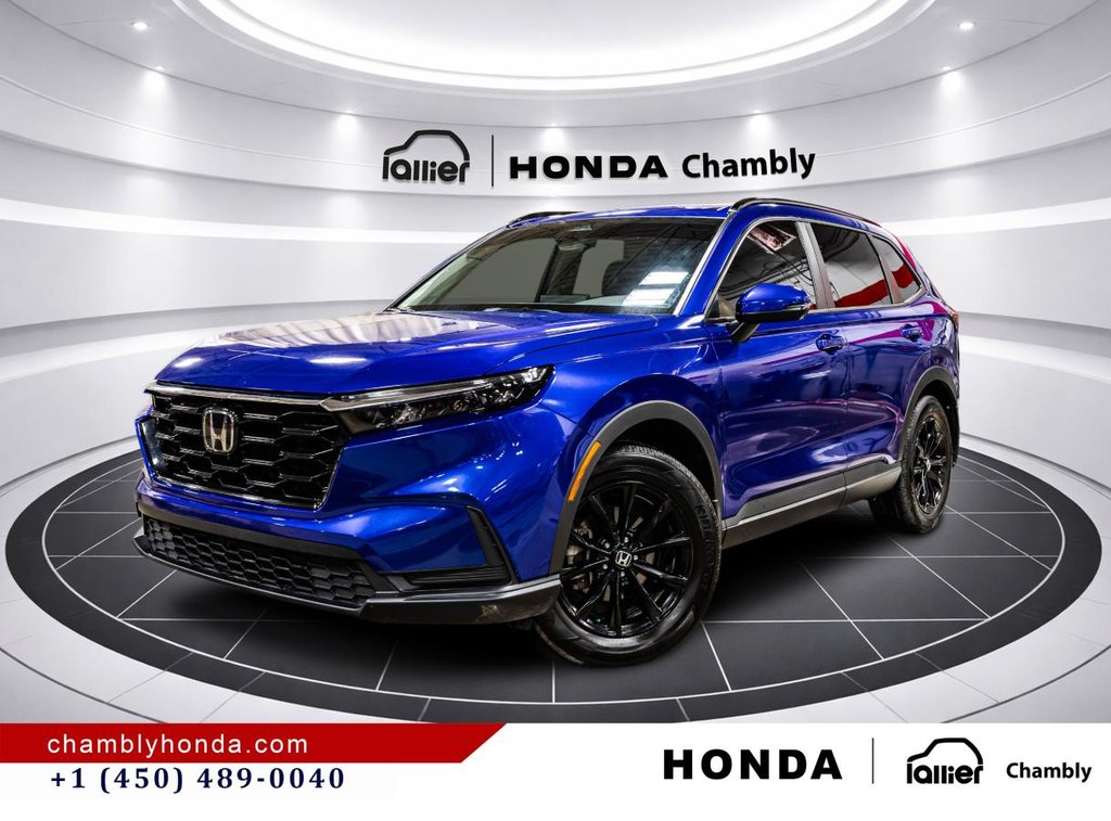 2024 Honda CR-V Sport AWD CARPLAY I MAGS I SUNROOF I STARTER I HEATED SEATS & STEERING WEEL I ACTIVE SECURITY in Montréal, Quebec - 1 - w1024h768px
