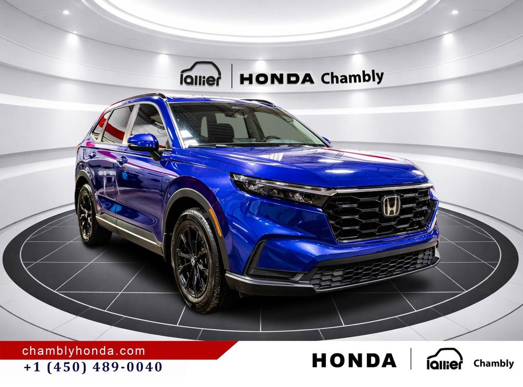 2024 Honda CR-V Sport AWD CARPLAY I MAGS I SUNROOF I STARTER I HEATED SEATS & STEERING WEEL I ACTIVE SECURITY in Montréal, Quebec - 9 - w1024h768px