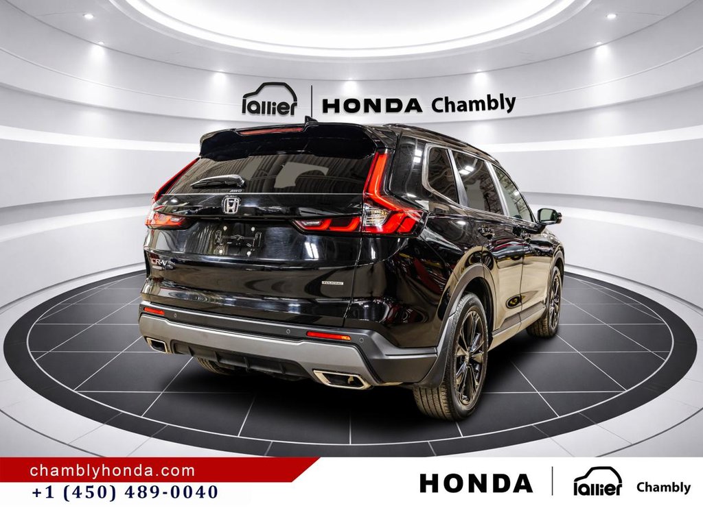 2024 Honda CR-V Touring AWD SUNROOF I MAGS I LEATHER I HEATED SEATS & STEERING WHEEL I STARTER I ACTIVE SECURITY in Montréal, Quebec - 7 - w1024h768px