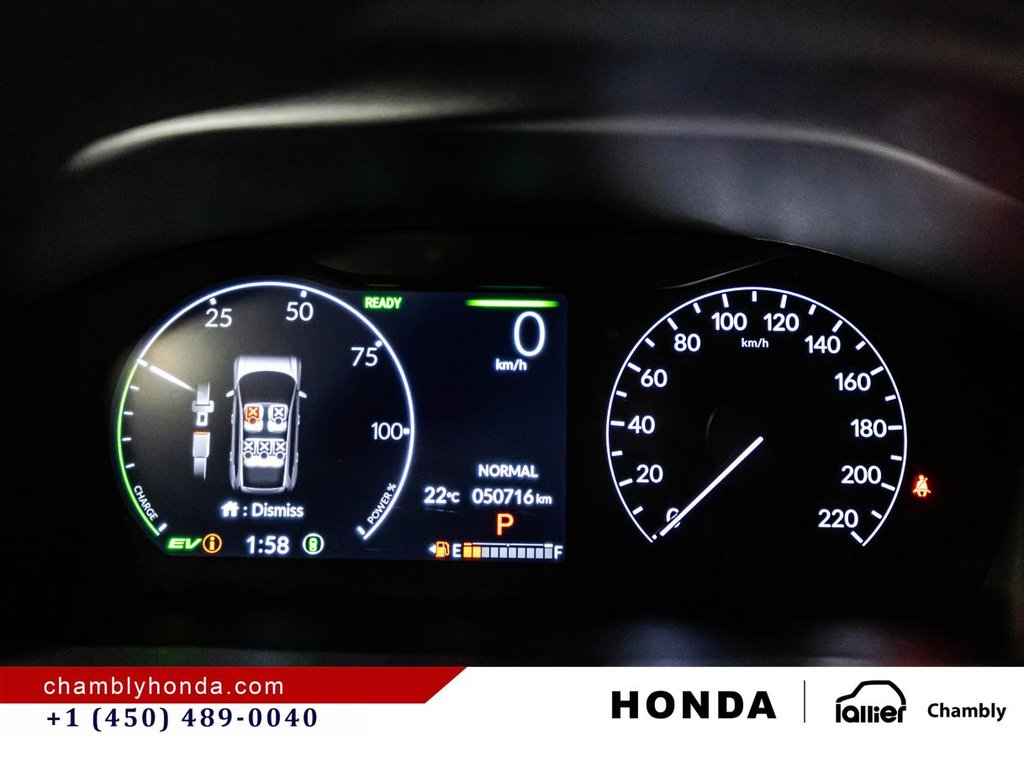 2024 Honda CR-V Touring AWD SUNROOF I MAGS I LEATHER I HEATED SEATS & STEERING WHEEL I STARTER I ACTIVE SECURITY in Montréal, Quebec - 25 - w1024h768px