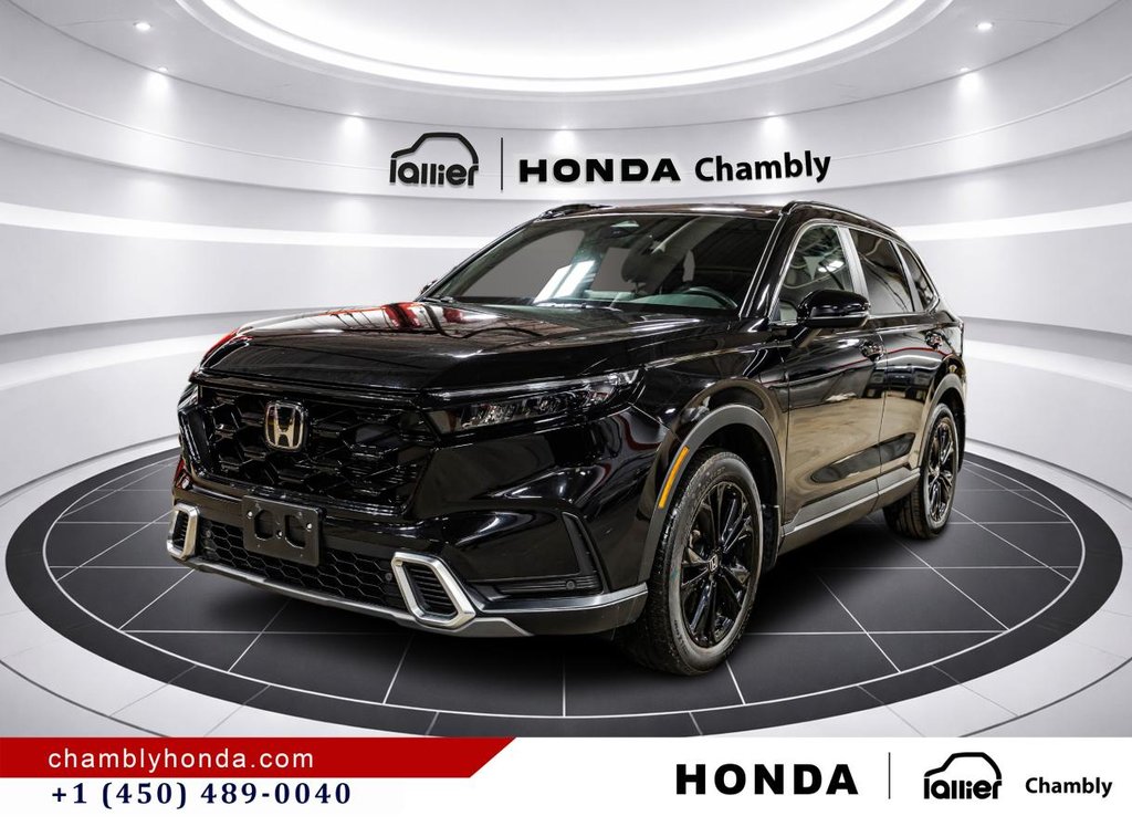 2024 Honda CR-V Touring AWD SUNROOF I MAGS I LEATHER I HEATED SEATS & STEERING WHEEL I STARTER I ACTIVE SECURITY in Montréal, Quebec - 3 - w1024h768px