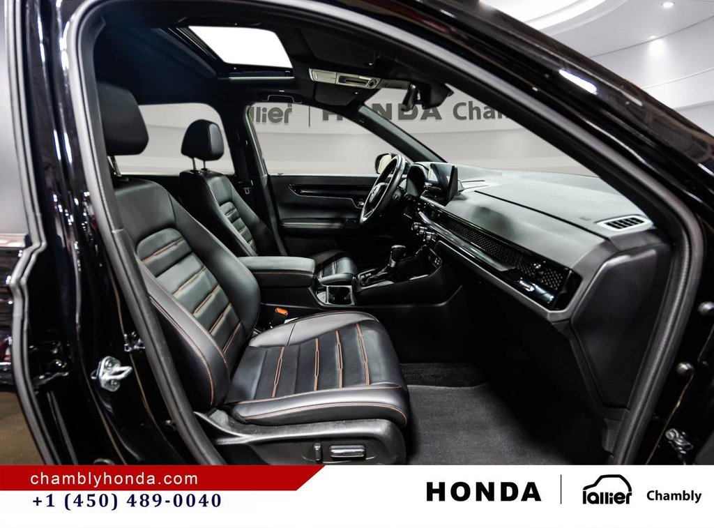 2024 Honda CR-V Touring AWD SUNROOF I MAGS I LEATHER I HEATED SEATS & STEERING WHEEL I STARTER I ACTIVE SECURITY in Montréal, Quebec - 19 - w1024h768px