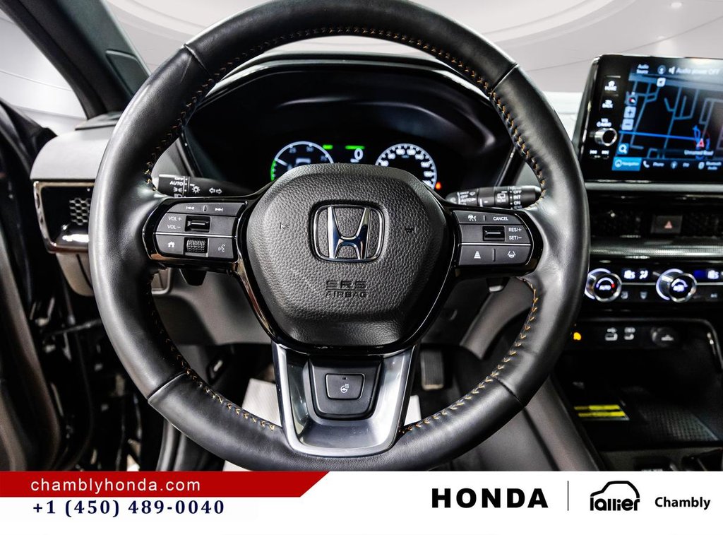 2024 Honda CR-V Touring AWD SUNROOF I MAGS I LEATHER I HEATED SEATS & STEERING WHEEL I STARTER I ACTIVE SECURITY in Montréal, Quebec - 24 - w1024h768px