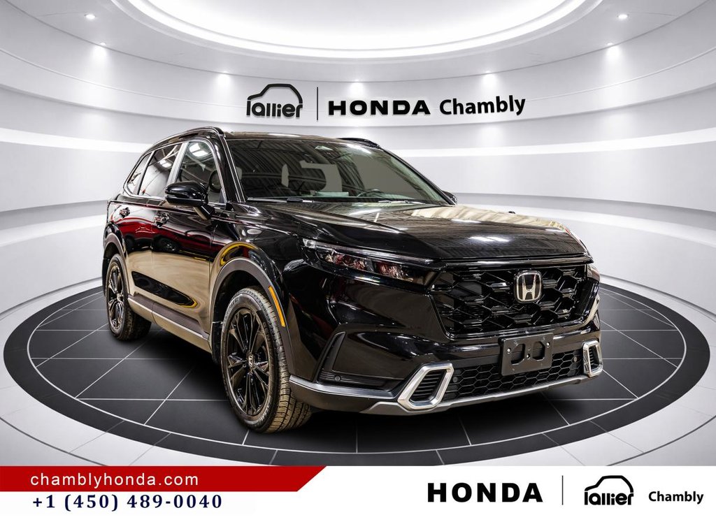 2024 Honda CR-V Touring AWD SUNROOF I MAGS I LEATHER I HEATED SEATS & STEERING WHEEL I STARTER I ACTIVE SECURITY in Montréal, Quebec - 9 - w1024h768px