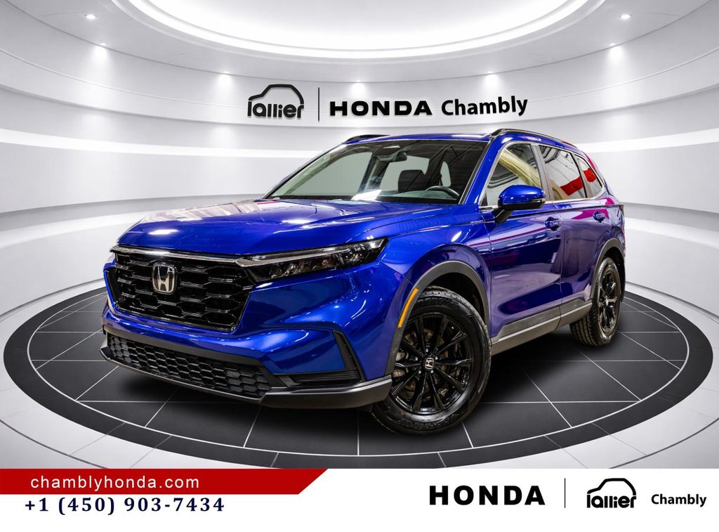 Honda CR-V Sport AWD 14,500 KM I SUNROOF I MAGS I CARPLAY I STARTER I HEATED SEATS & STEERING WHEEL I 2025 à Montréal, Québec - 1 - w1024h768px