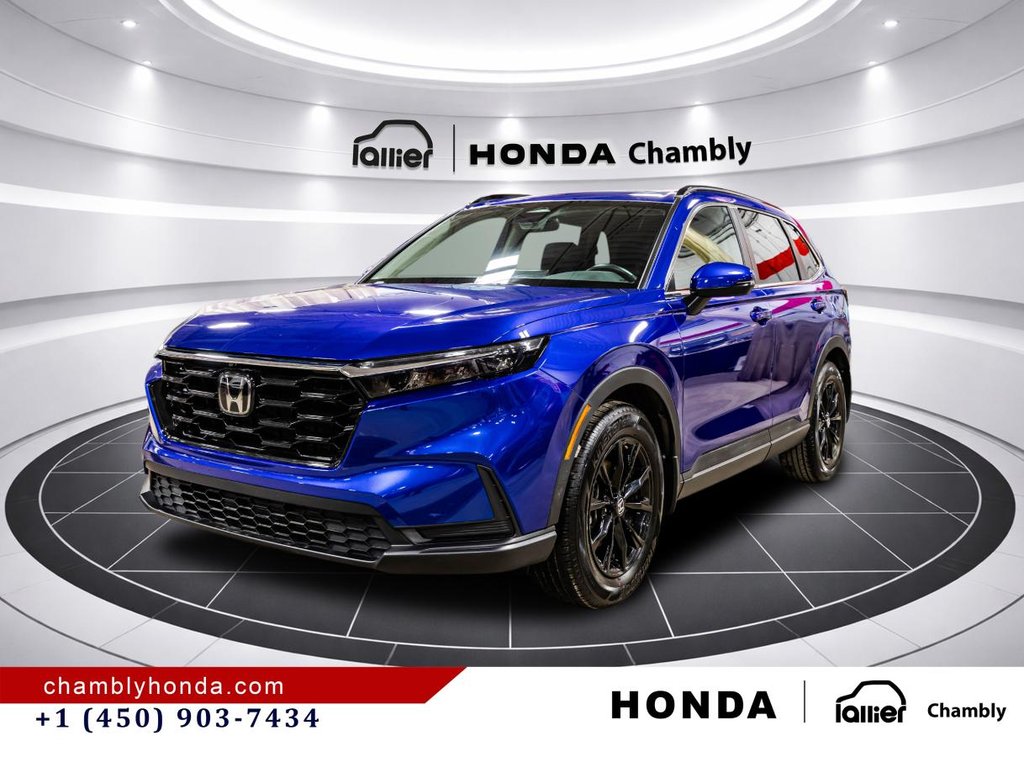 Honda CR-V Sport AWD 14,500 KM I SUNROOF I MAGS I CARPLAY I STARTER I HEATED SEATS & STEERING WHEEL I 2025 à Montréal, Québec - 3 - w1024h768px