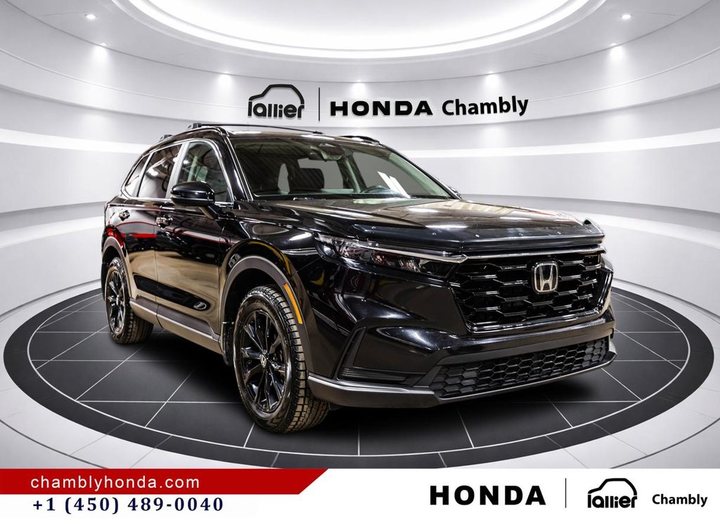 Honda CR-V Sport AWD SUNROOF I MAGS I STARTER I HEATED SEATS & SYEERING WHEEL I ACTIVE SECURITY 2025 à Montréal, Québec - 9 - w1024h768px