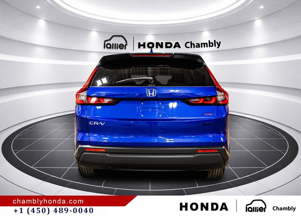 Honda CR-V Sport AWD CARPLAY I HEATED SEATS AND STEERING WHEEL I SUNROOF I MAGS I STARTER I ACTIVE SECURITY 2025 à Montréal, Québec - 6 - w1024h768px